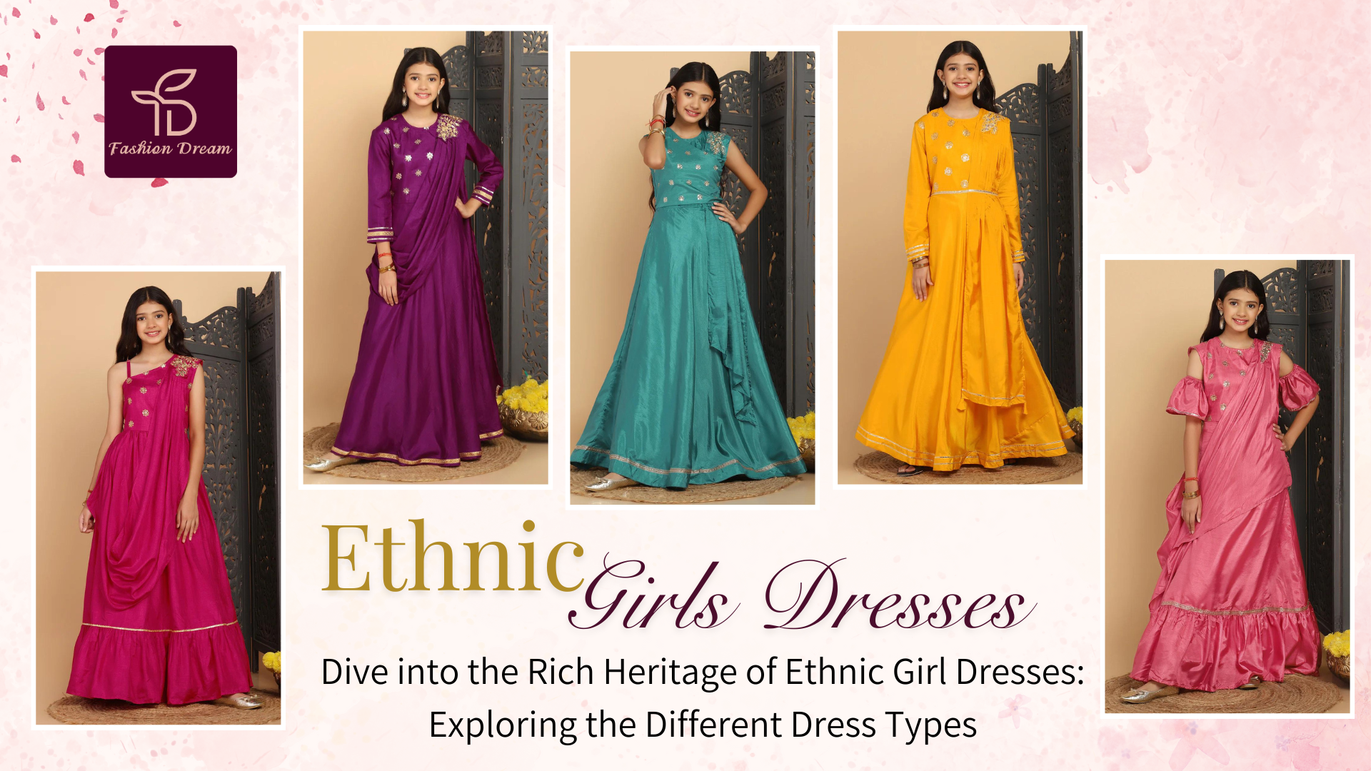 Dive into the Rich Heritage of Ethnic Girl Dresses: Exploring the Diff