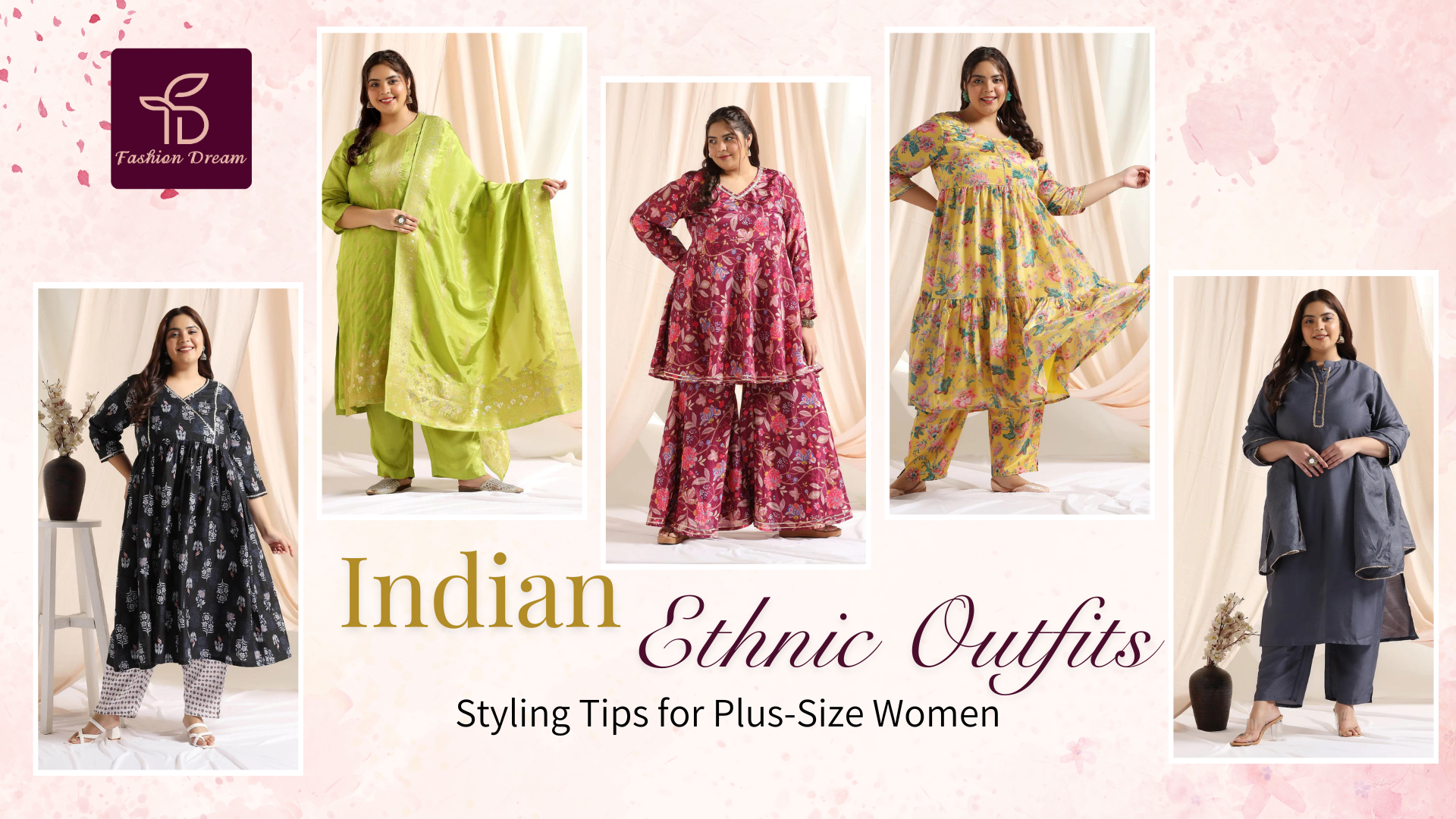Styling Tips for Plus-Size Women in Indian Ethnic Outfits