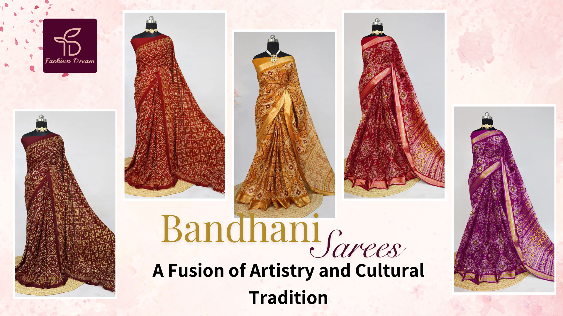 Bandhani Sarees: A Fusion of Artistry and Cultural Tradition
