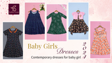 Contemporary dresses for baby girl in 2024
