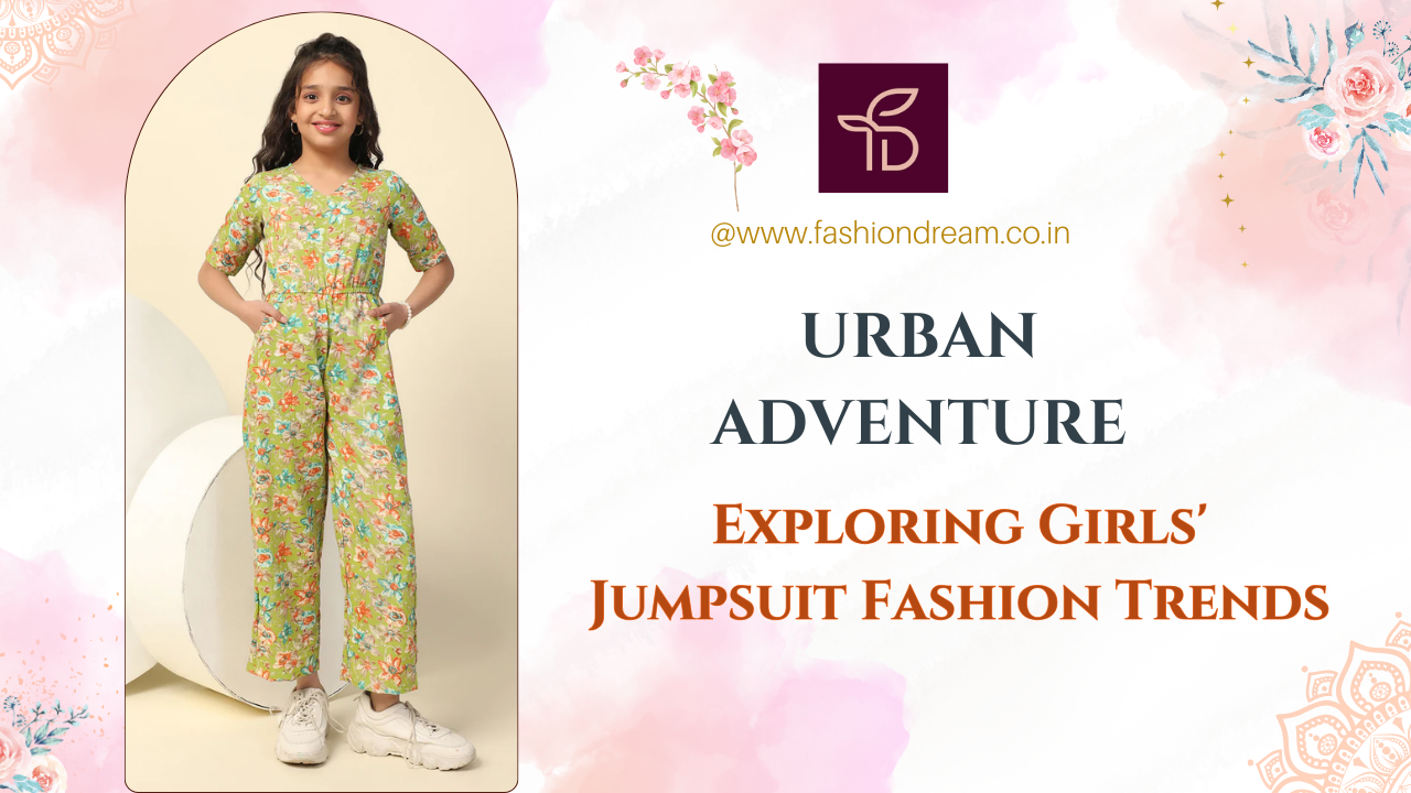 Urban Adventure: Exploring Girls' Jumpsuit Fashion Trends