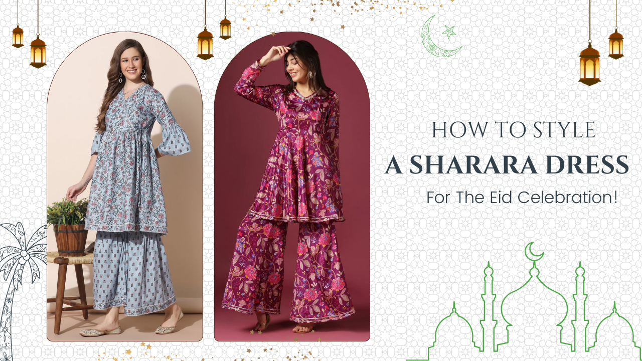 How To Style A Sharara Dress For The Eid Celebration!