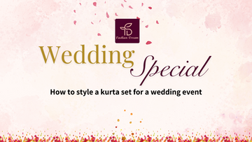 How to style a kurta set for a wedding event