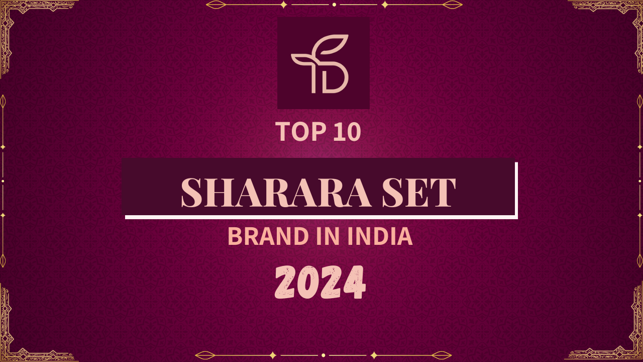 Top 10 sharara set brand in India 2024