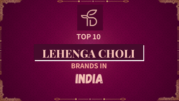 Top 10 Lehenga Choli Brands in india