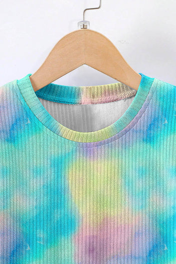 Boys Multicolor Lycra Blend Printed Clothing Set