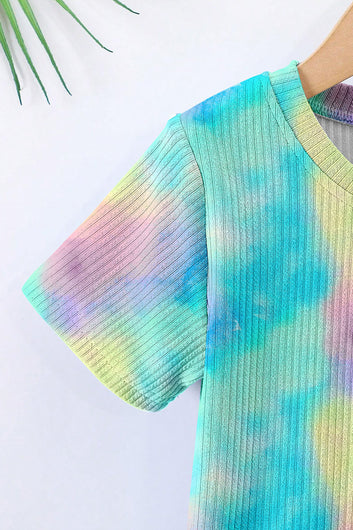 Boys Multicolor Lycra Blend Printed Clothing Set