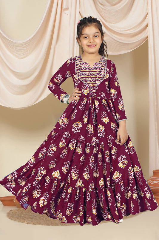 Girls ethnic wear - Buy baby gown dress for girl in india at low price Girls ethnic wear - Buy baby gown dress for girl in india at low price