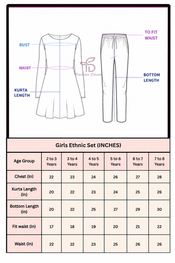 Girls Dark Purple Silk Blend kurta and Dhoti Pant Ethnic Wear