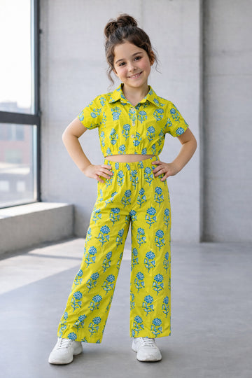 Girl's multicolor printed Clothing Set