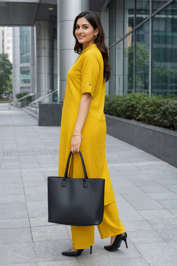 Women’s Multicolour Cotton Printed Kurta Palazzo Set