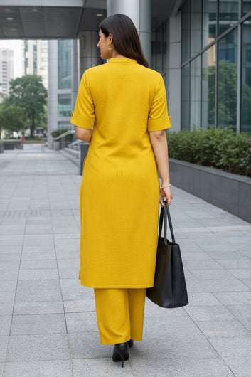 Women’s Multicolour Cotton Printed Kurta Palazzo Set