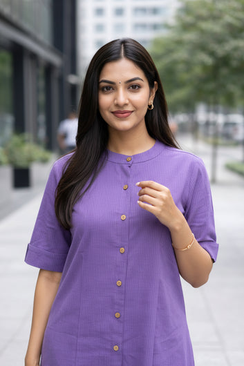 Women’s Multicolour Cotton Printed Kurta Palazzo Set