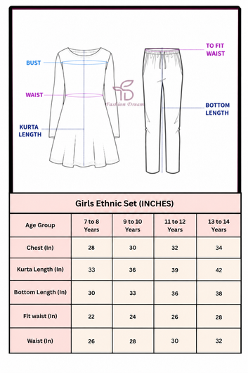 Girls Purple Silk Blend Kurta and Pant With Net Dupatta Set For Festive Look