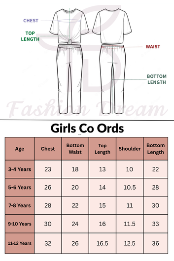 Girls Off white Silk Blend Embroidered Top and Solid Pink Palazzo Set Trendy Girls Co Ords Set