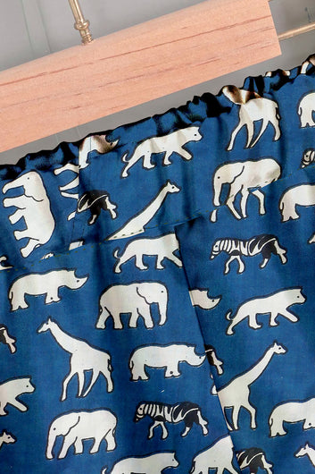 Boy's Cotton Animal Printed Shirt and Short Clothing Set