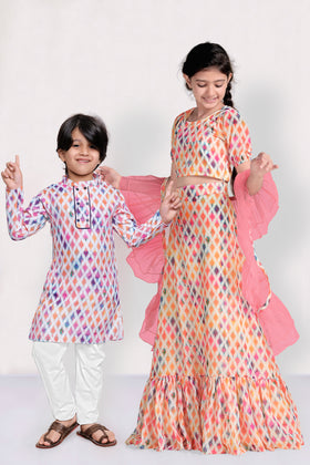 Brother-Sister Indian Outfits