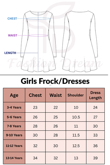 Girl’s Rayon Above Knee Length Fit and Flared Dresses