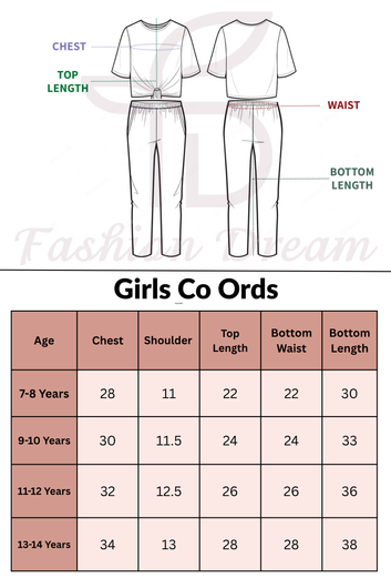 Girls Multicolor Capsule All Over Printed Top With Pant Set