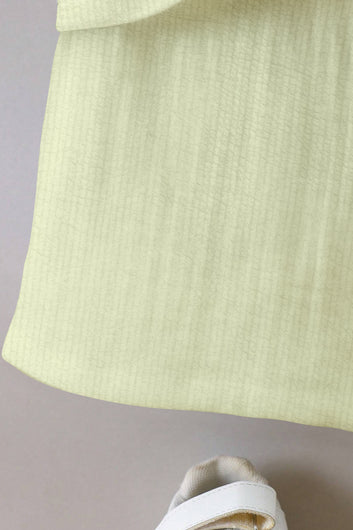 Boys Pista Cotton Blend Solid T-shirt & Short Clothing Set