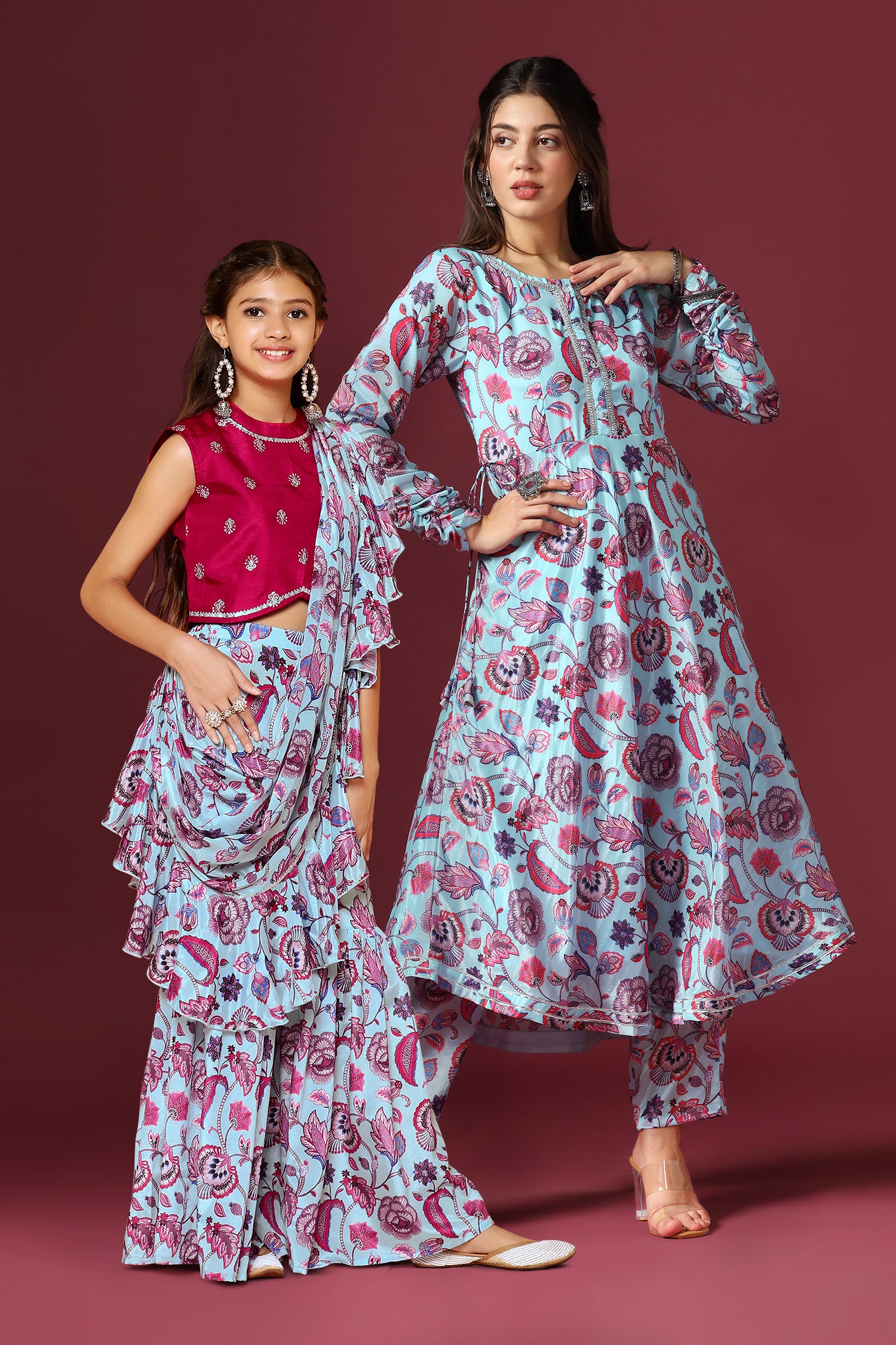 Mother daughter ethnic sales dresses