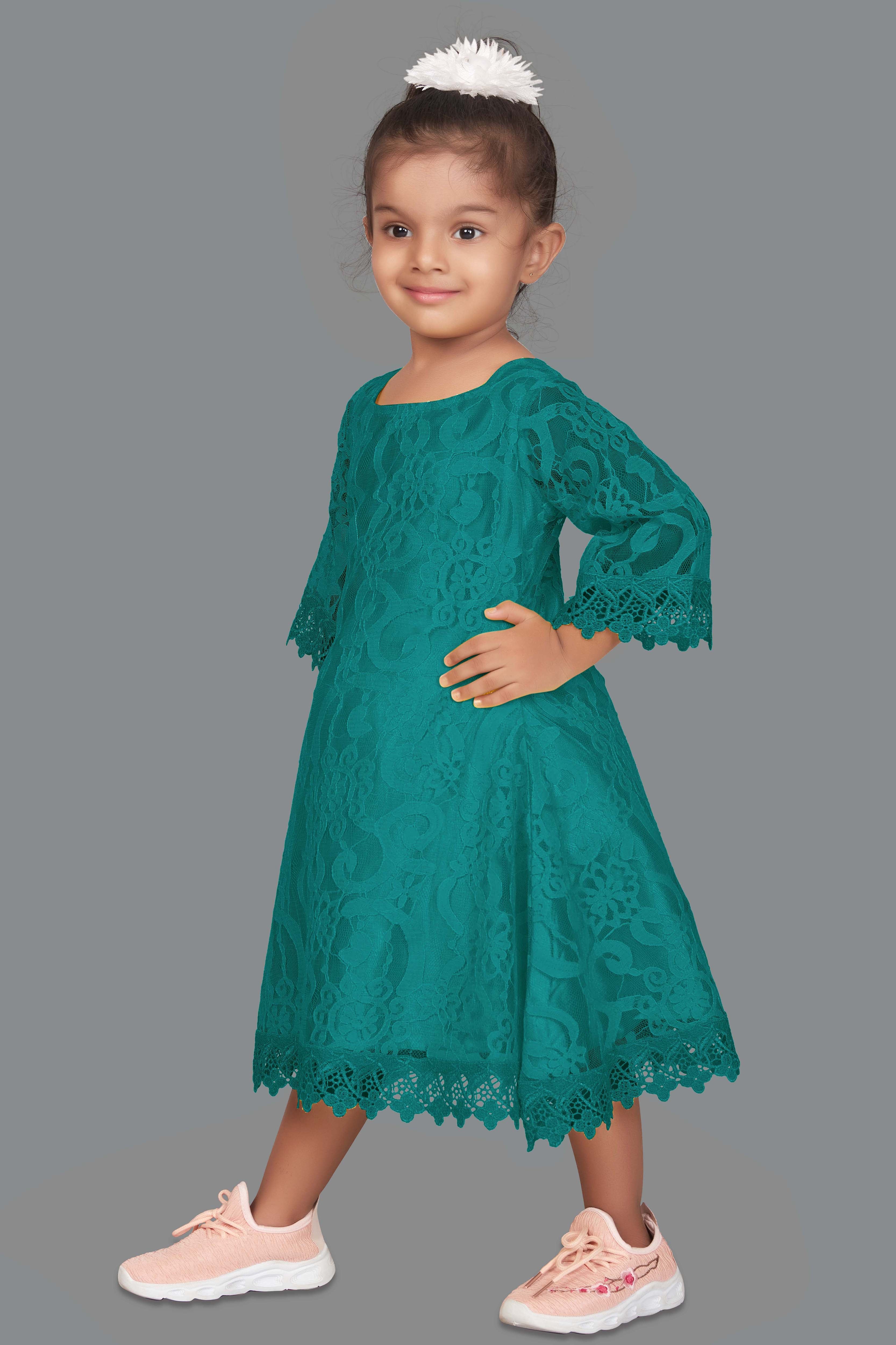 Buy First Birthday Dress, Toddler Lace Dress, Pink Flower Girl Dress, 2nd  Birthday Dress, Baby Wedding Dress Online in India - Etsy