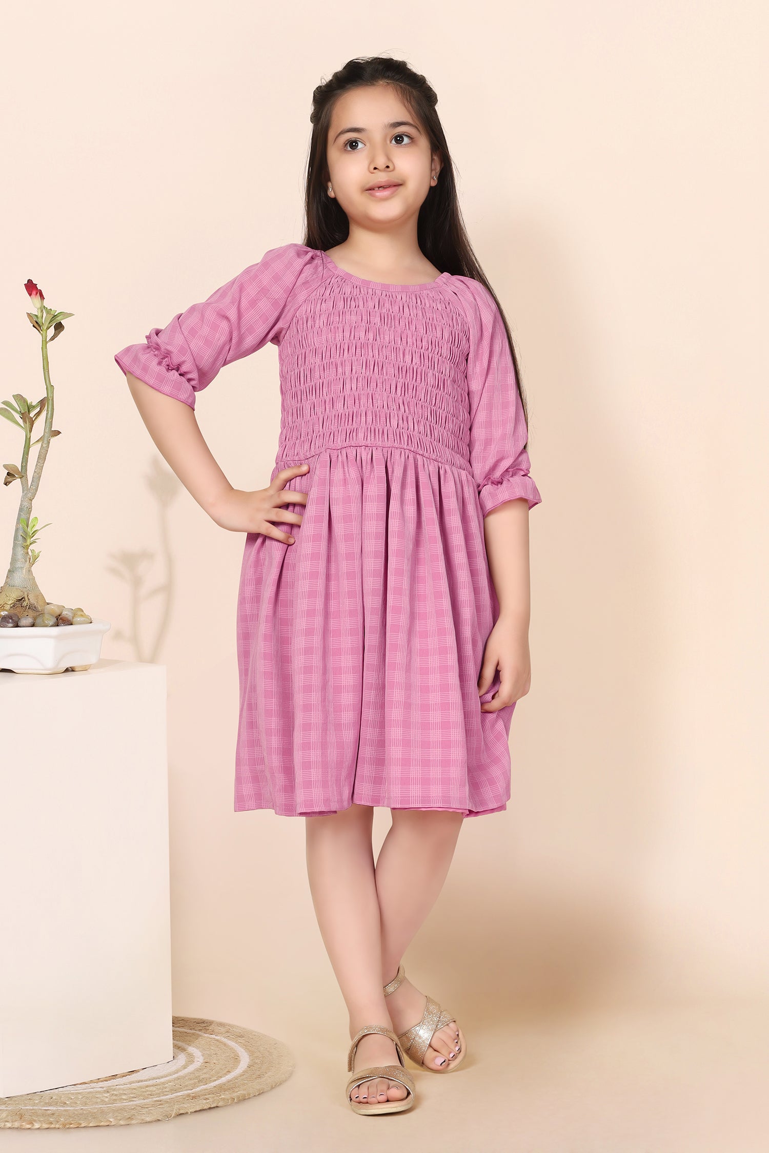 Sweet And Cute Pink Princess Party Smock Dress For Teen Girls Summer Doll  Collar Smock Dress, Sizes 6 14 Years 210303 From Bai08, $15.06 | DHgate.Com