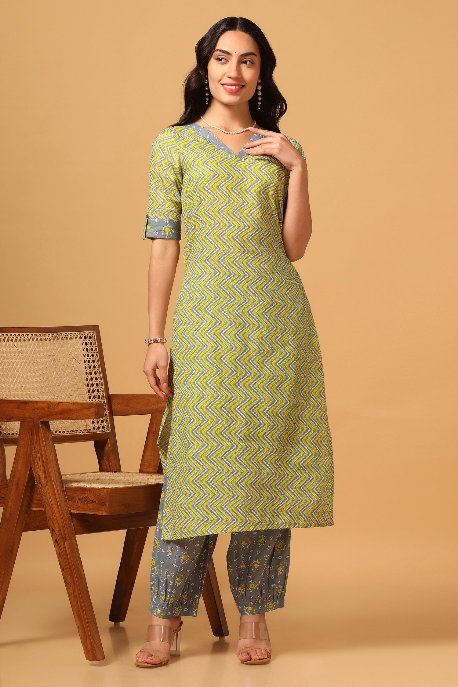 Plazo with store frock kurti