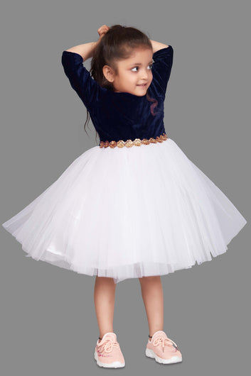 Baby Girl’s Tutu Style Flared Party Midi Dress/Frock