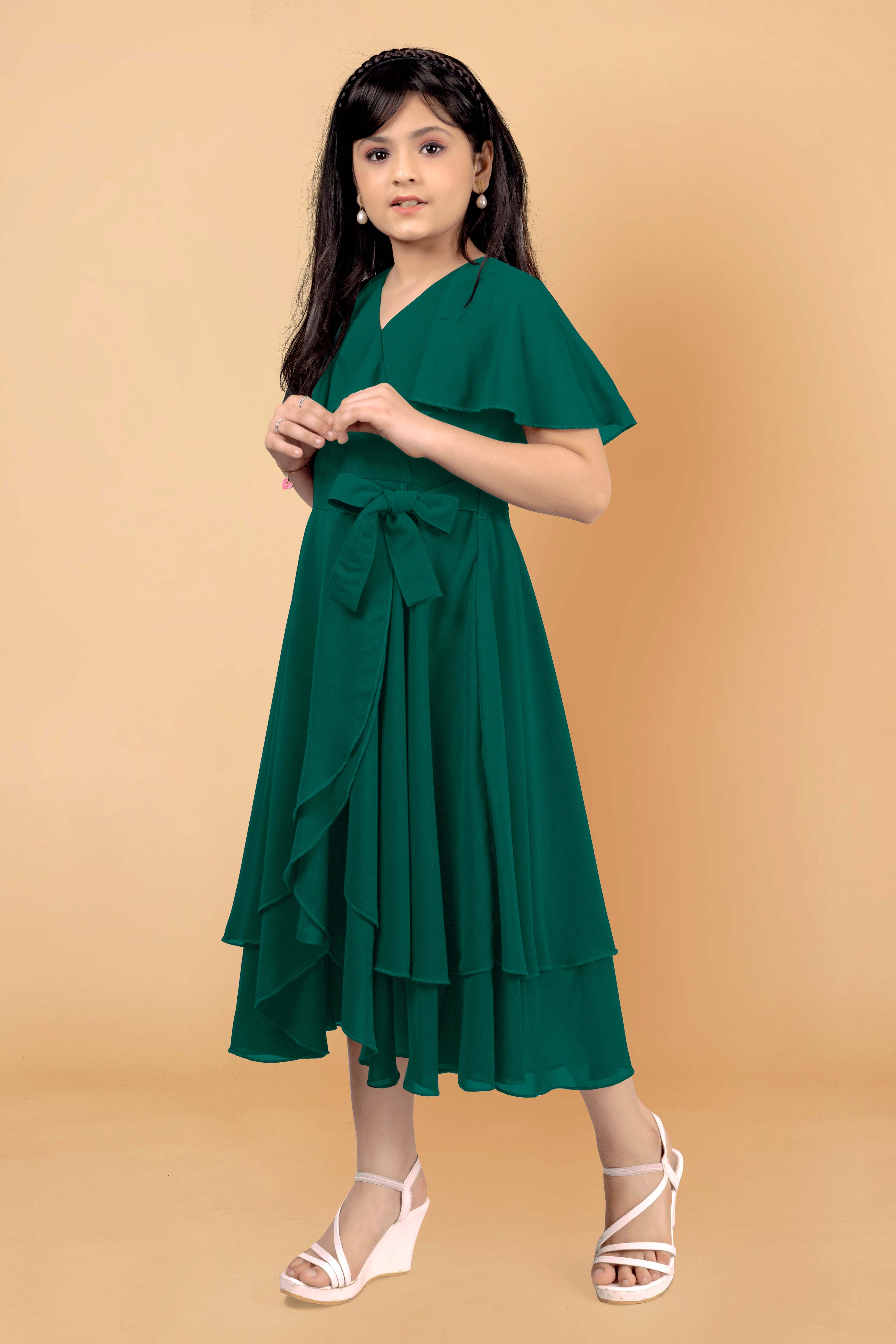 Girls Green Dresses  Buy Green Dresses Online For Girls at Best Prices In  India  Flipkartcom