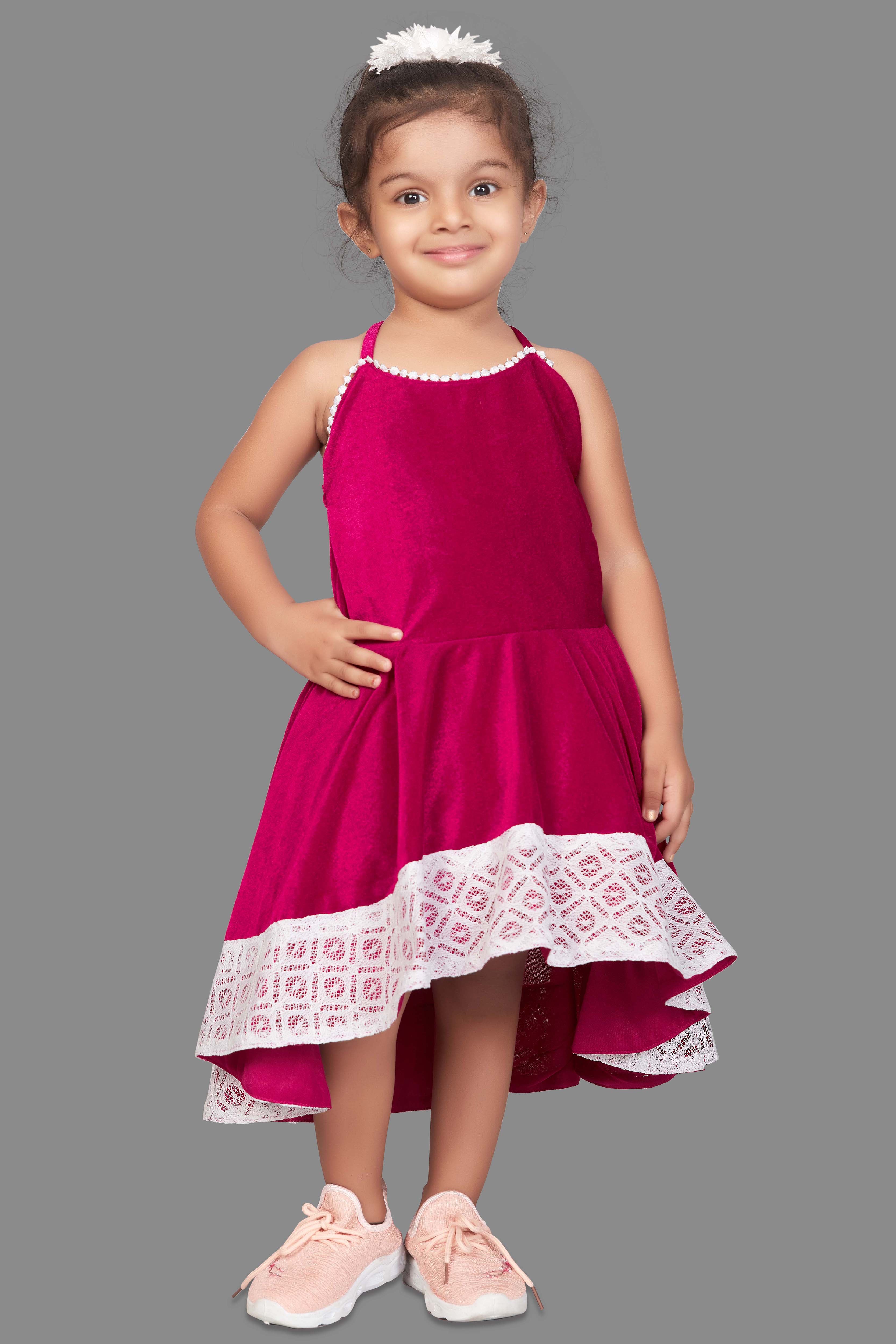 Amila Baby Girls Flowers Dress 2023 Spring New 100% Cotton Long Sleeves  A-Line Dresses
