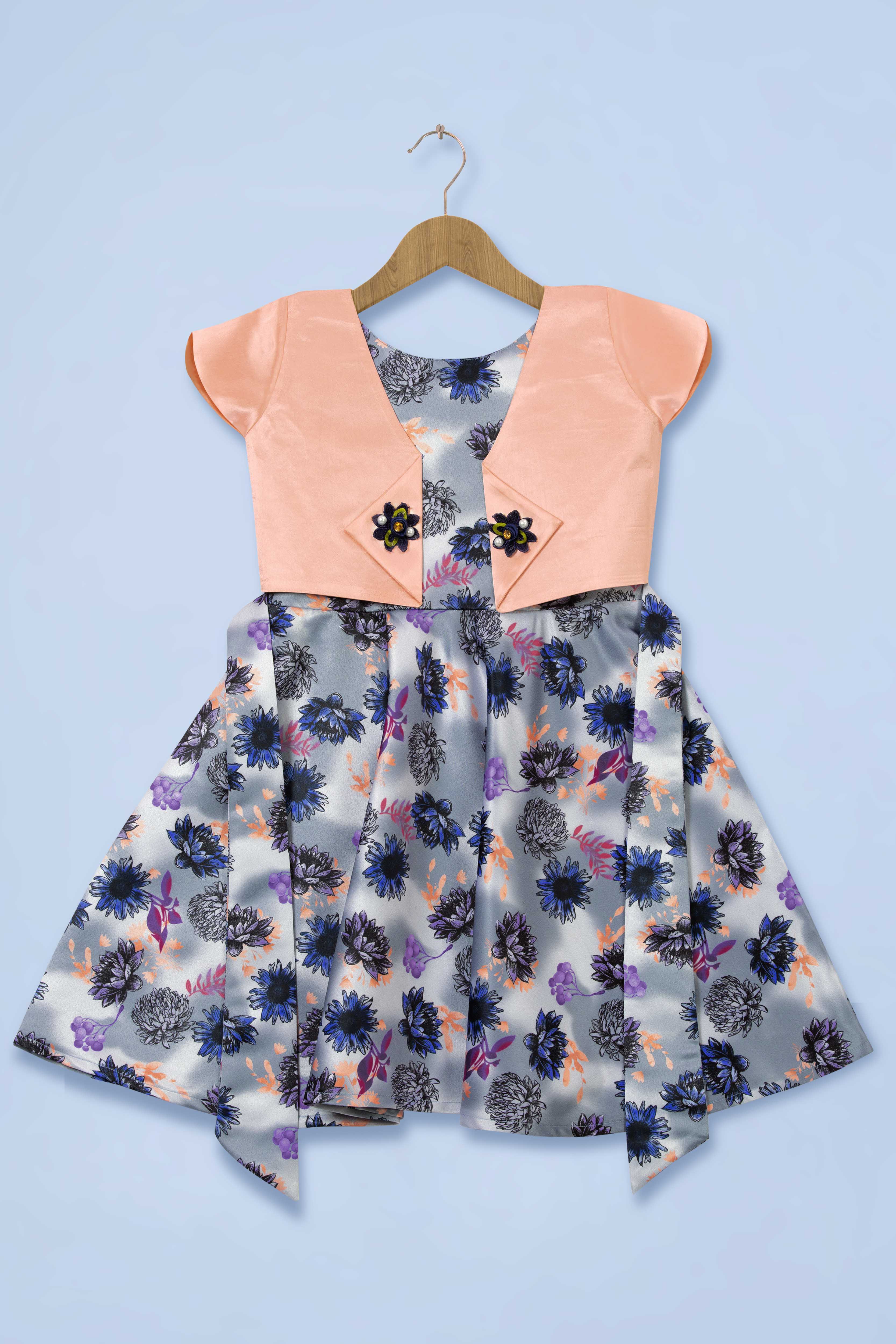 Baby Girl - Octavia 100% Cotton Smocked Midi Dress – Cashmirino
