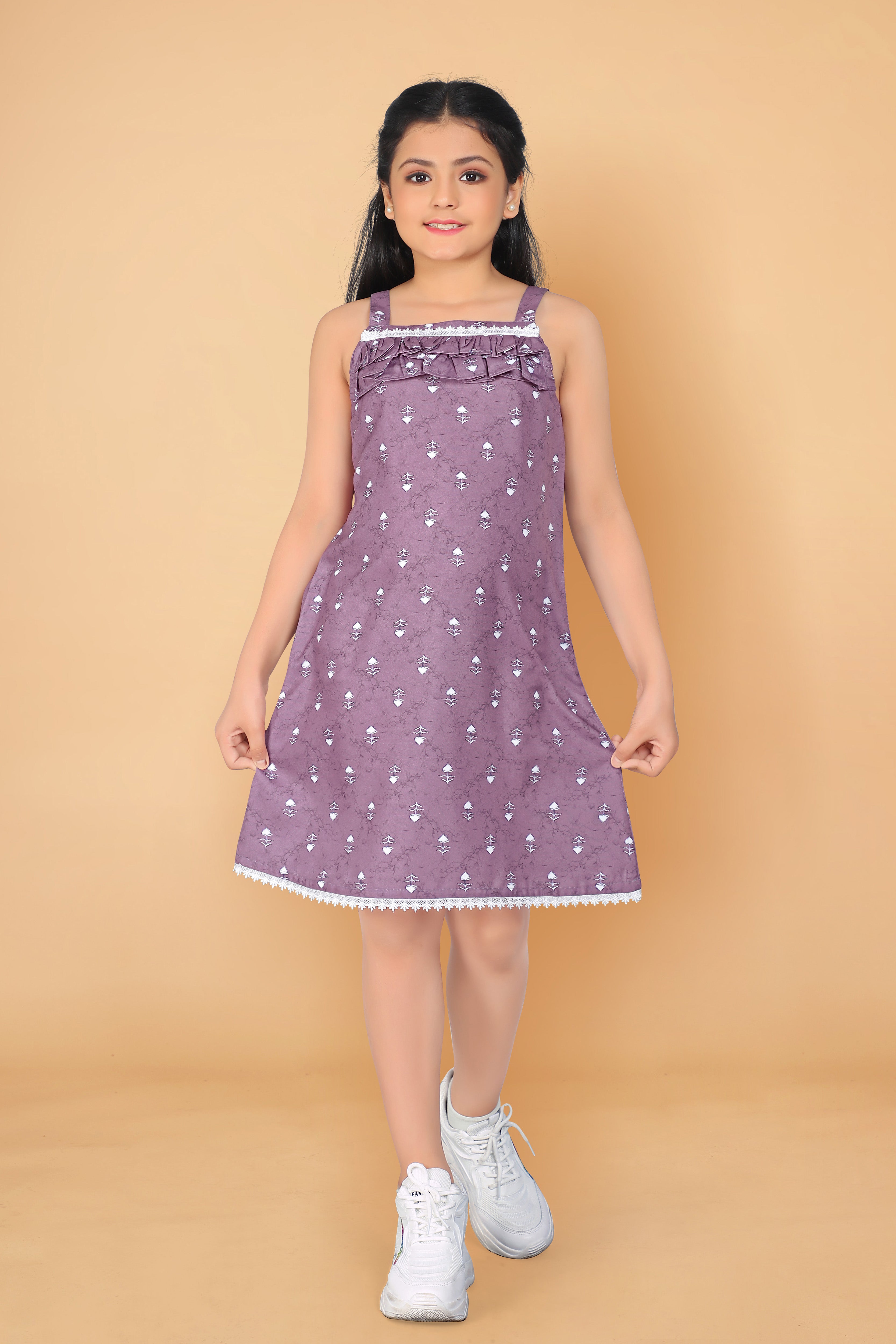 Tessa Girls Wrap Dress Sewing Pattern – TREASURIE