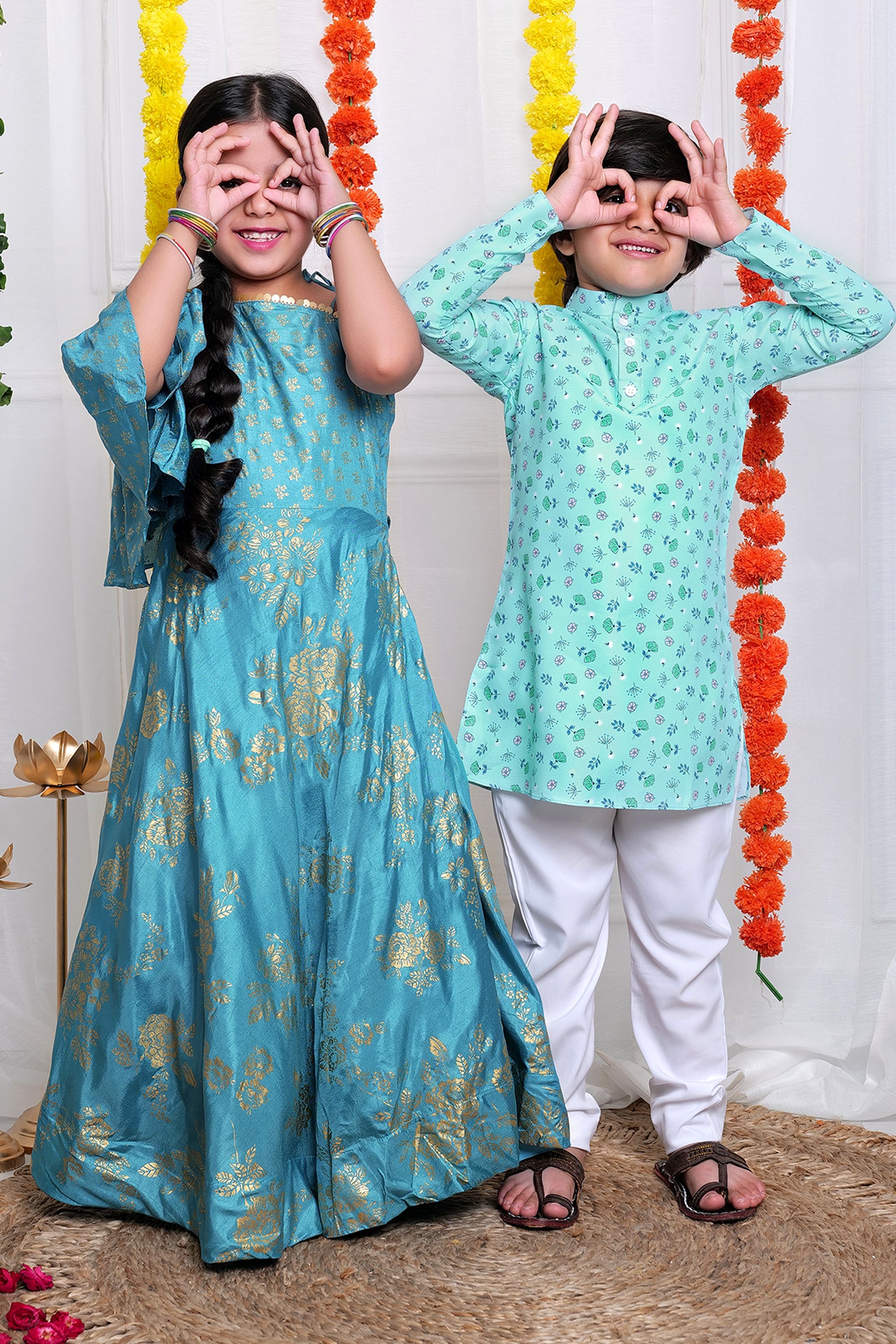 Brother & Sister Matching Outfits Online India- Buy Combo